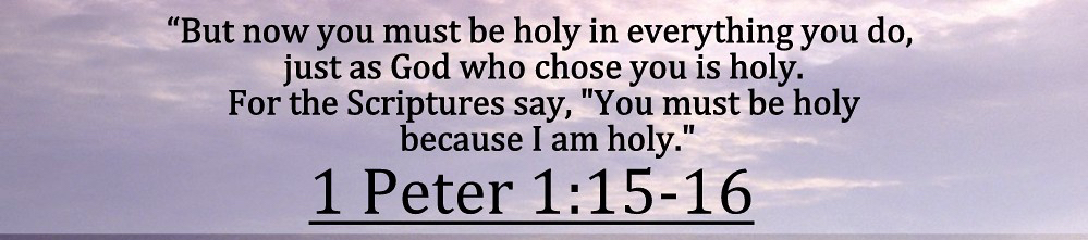 The Spirit of&nbsp;Holiness